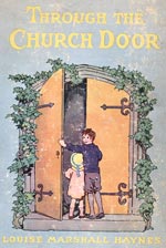 Cover showing two children entering a church